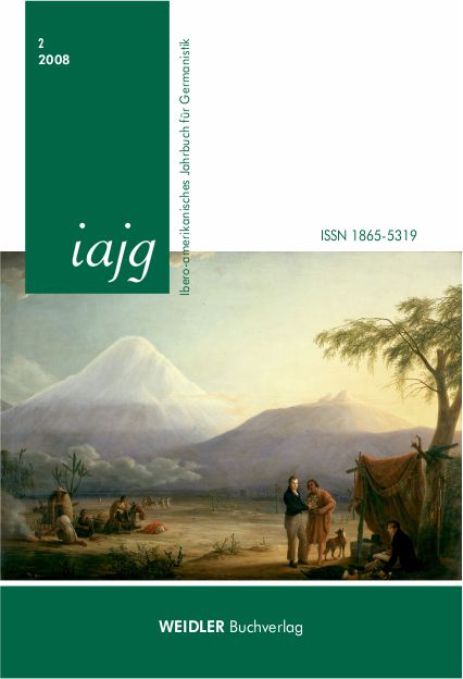 Ibero-amerikanisches Jahrbuch für Germanistik 2008
