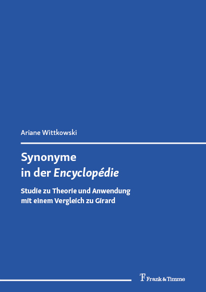 Synonyme in der „Encyclopédie“